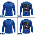Lexington Police Honor Guard Long Sleeve Performance Shirt - 1