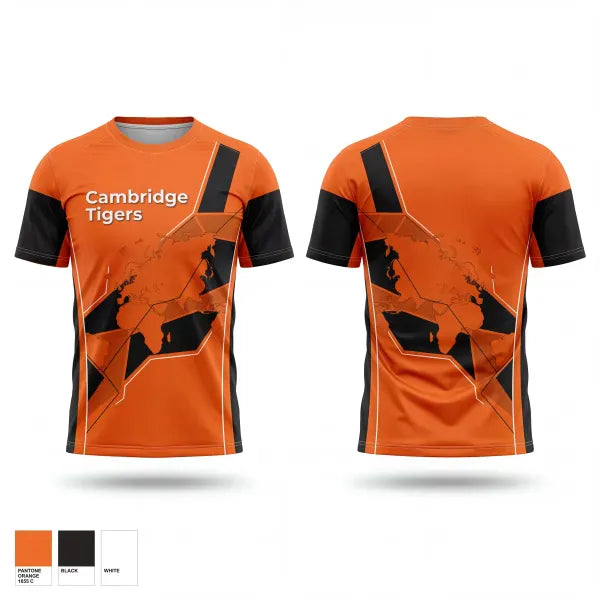 Short Sleeve Performance Shirt, Cambridge Tigers, Softball, Teamtime, Team time, sublimation, custom sports apparel, team uniforms, spirit wear, spiritwear, sports uniforms, custom shirts, team store, custom team store, fundraiser sports, apparel fundraiser
