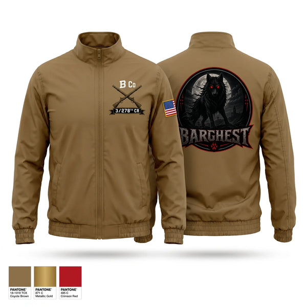 Windbreaker, B Co 3/278th CR, Army, Teamtime, Team time, sublimation, custom sports apparel, team uniforms, spirit wear, spiritwear, sports uniforms, custom shirts, team store, custom team store, fundraiser sports, apparel fundraiser