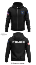 Colcord Police Dept 92733456 Zip Hoodie - 21