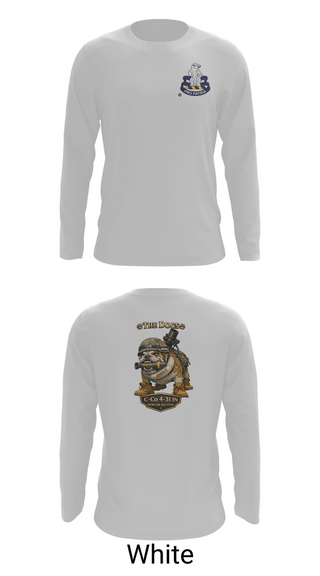 Long Sleeve Performance Shirt, C-co 4-31 INF Mortar Section, Army, Teamtime, Team time, sublimation, custom sports apparel, team uniforms, spirit wear, spiritwear, sports uniforms, custom shirts, team store, custom team store, fundraiser sports, apparel fundraiser