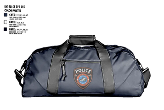 Duffle Bag, Buhl Police Department, Police, Teamtime, Team time, sublimation, custom sports apparel, team uniforms, spirit wear, spiritwear, sports uniforms, custom shirts, team store, custom team store, fundraiser sports, apparel fundraiser