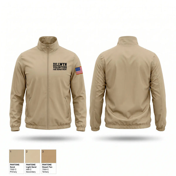 Windbreaker, Dillwyn Volunteer Fire Department, Fire Department, Teamtime, Team time, sublimation, custom sports apparel, team uniforms, spirit wear, spiritwear, sports uniforms, custom shirts, team store, custom team store, fundraiser sports, apparel fundraiser