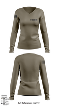 1-185 B CO 49099894 Women's Long Sleeve V-neck Shirt - 1