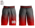 Utica Redskins 65403872 Mens Reversible Basketball Shorts - 1