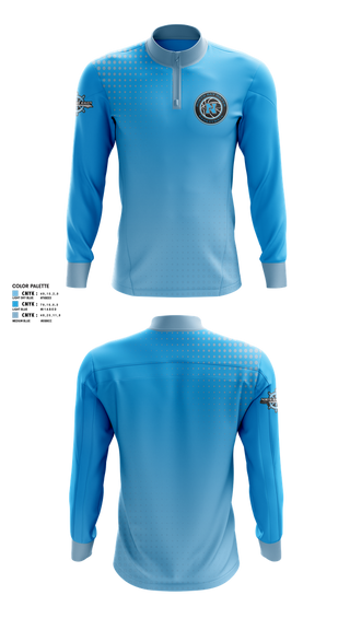 Quarter Zip Jacket, North Bay Haven Buccaneers, Women's Basketball, Teamtime, Team time, sublimation, custom sports apparel, team uniforms, spirit wear, spiritwear, sports uniforms, custom shirts, team store, custom team store, fundraiser sports, apparel fundraiser