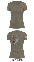 655 TC ROAD DAWGS 25369811 Women's Short Sleeve V-neck Shirt - 6