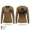 Voodoo Platoon Women's Long Sleeve V-neck Shirt - 1