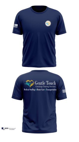 Short Sleeve Performance Shirt, Gentle Touch, EMS/EMT, Teamtime, Team time, sublimation, custom sports apparel, team uniforms, spirit wear, spiritwear, sports uniforms, custom shirts, team store, custom team store, fundraiser sports, apparel fundraiser