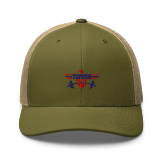 Top Gun 24117111 Retro Trucker Hat | Yupoong 6606