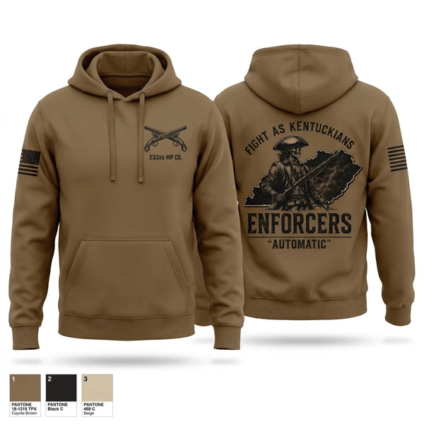 Hoodie, 223rd MP Co, National Guard, Teamtime, Team time, sublimation, custom sports apparel, team uniforms, spirit wear, spiritwear, sports uniforms, custom shirts, team store, custom team store, fundraiser sports, apparel fundraiser