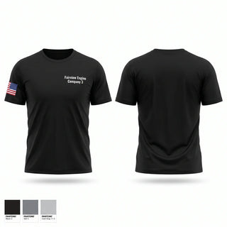 Short Sleeve Performance Shirt, Fairview Engine Company 3, Fire Department, Teamtime, Team time, sublimation, custom sports apparel, team uniforms, spirit wear, spiritwear, sports uniforms, custom shirts, team store, custom team store, fundraiser sports, apparel fundraiser