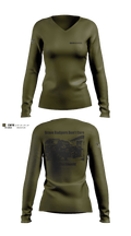 Saginaw Police Emergency Services Team 13479778 Women's Long Sleeve V-neck Shirt - 6