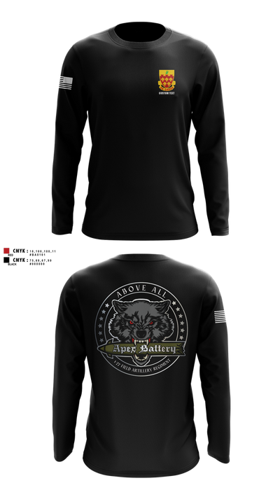 Alpha 1-77 FA Long Sleeve Performance Shirt 3