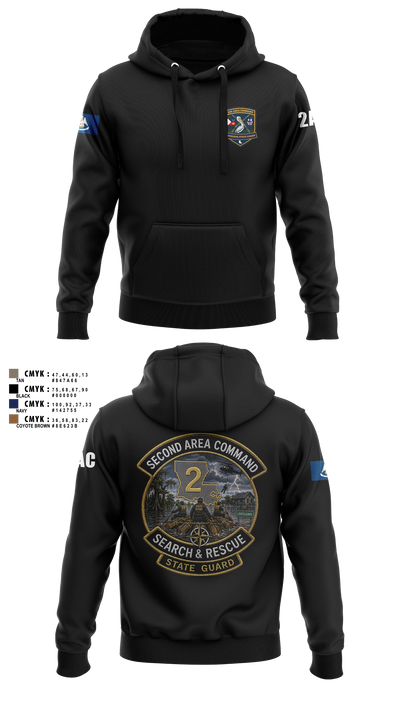 2nd area command 59908555 Hoodie - 23