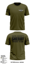 Hays County Sheriff Drone Team  Short Sleeve Performance Shirt - 1