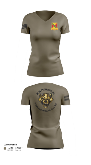 Womens Short Sleeve Vneck Shirt, Delta companyHHB 1-51 ADA, Army, Teamtime, Team time, sublimation, custom sports apparel, team uniforms, spirit wear, spiritwear, sports uniforms, custom shirts, team store, custom team store, fundraiser sports, apparel fundraiser