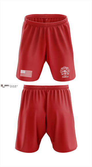 Athletic Shorts With Pockets, WFD Family, Fire Department, Teamtime, Team time, sublimation, custom sports apparel, team uniforms, spirit wear, spiritwear, sports uniforms, custom shirts, team store, custom team store, fundraiser sports, apparel fundraiser