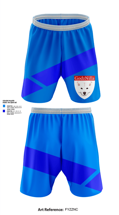 GodzNilla 71076288 Athletic Shorts With Pockets - 1