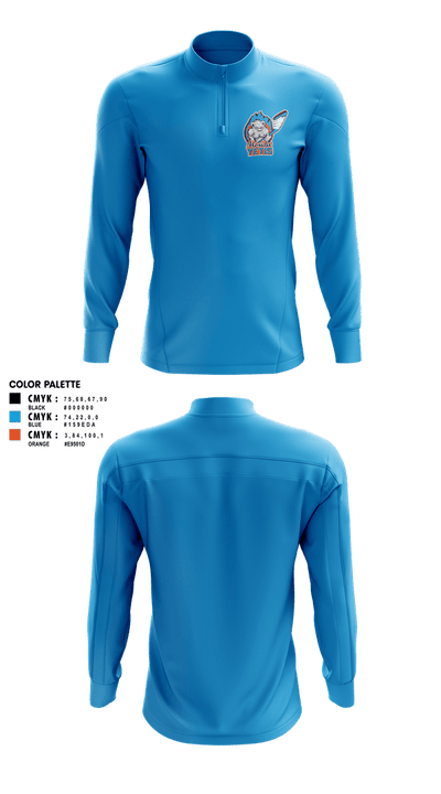Florida Yetis 28814121 Quarter Zip Jacket - 4