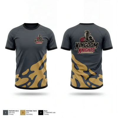 Kingdom Knights 90774021 Old School Cotton Feel Shirt - 1