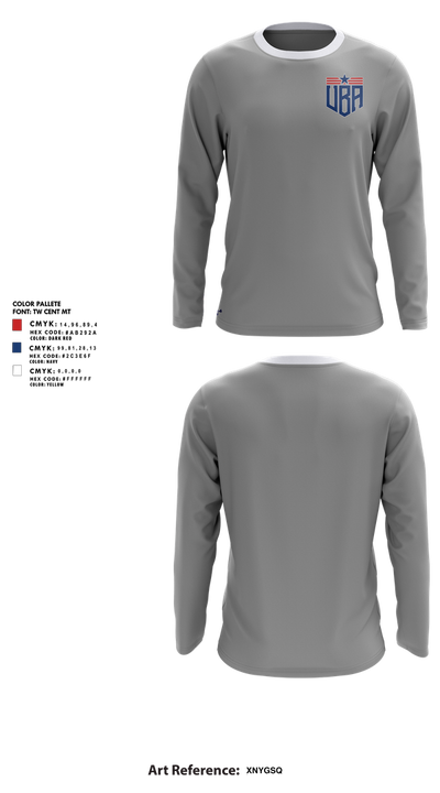 Unity Baseball Academy 90512251 Long Sleeve Performance Shirt 3