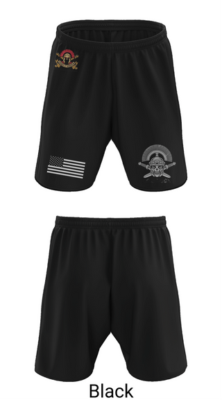 Athletic Shorts With Pockets, Charlie BTRY 2-114th FA, , Teamtime, Team time, sublimation, custom sports apparel, team uniforms, spirit wear, spiritwear, sports uniforms, custom shirts, team store, custom team store, fundraiser sports, apparel fundraiser
