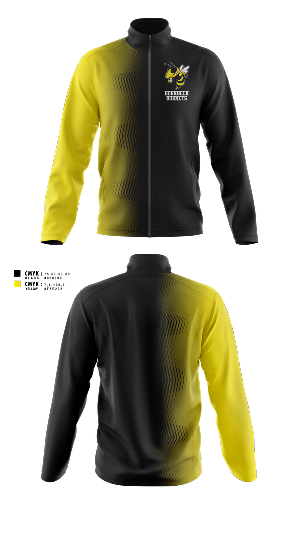 Fleece Jacket, Hornbeck Lady Hornets, Softball, Teamtime, Team time, sublimation, custom sports apparel, team uniforms, spirit wear, spiritwear, sports uniforms, custom shirts, team store, custom team store, fundraiser sports, apparel fundraiser