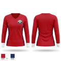 Seniors Women's Long Sleeve V-neck Shirt - 1