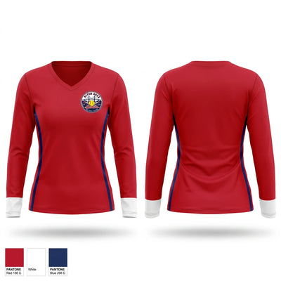 Seniors Women's Long Sleeve V-neck Shirt - 1