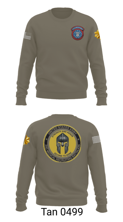 USAREC 88985751 Crew Neck Sweatshirt - 65