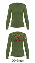 FMS #9 18239341 Women's Long Sleeve V-neck Shirt - 57