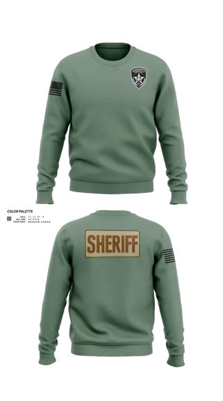Crew Neck Sweatshirt, Sheriff Emergency Response Team, Police, Teamtime, Team time, sublimation, custom sports apparel, team uniforms, spirit wear, spiritwear, sports uniforms, custom shirts, team store, custom team store, fundraiser sports, apparel fundraiser
