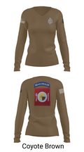 Royal Moongodia Corps of Drums 65324993 Women's Long Sleeve V-neck Shirt - 17
