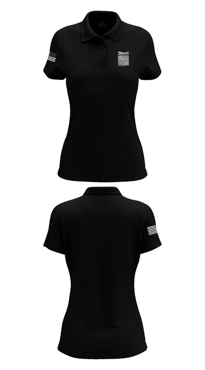 Lick Creek School Basketball 89922864 Women's Short Sleeve Performance Polo  - 36