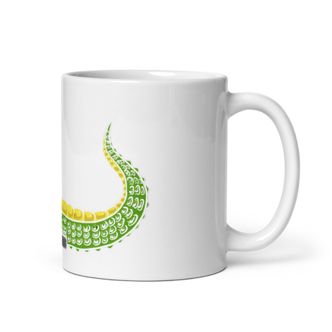 Gatorback Surface Covering 50418891 White Glossy Mug - Medium