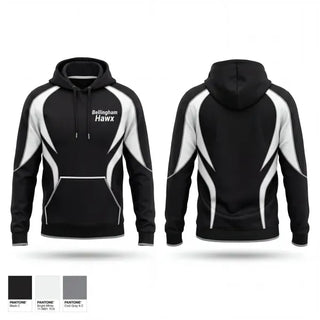 Hoodie, Bellingham Hawx, Men's Lacrosse, Teamtime, Team time, sublimation, custom sports apparel, team uniforms, spirit wear, spiritwear, sports uniforms, custom shirts, team store, custom team store, fundraiser sports, apparel fundraiser