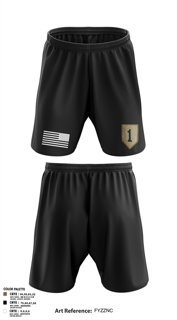 Athletic Shorts With Pockets, HHC, Brigade Support Battalion 173D IBCT(A), , Teamtime, Team time, sublimation, custom sports apparel, team uniforms, spirit wear, spiritwear, sports uniforms, custom shirts, team store, custom team store, fundraiser sports, apparel fundraiser