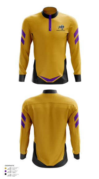 Quarter Zip Jacket, Camden Panthers, Wrestling, Teamtime, Team time, sublimation, custom sports apparel, team uniforms, spirit wear, spiritwear, sports uniforms, custom shirts, team store, custom team store, fundraiser sports, apparel fundraiser