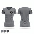 JFHQ ARMIS 53921336 Women's Short Sleeve V-neck Shirt - 1