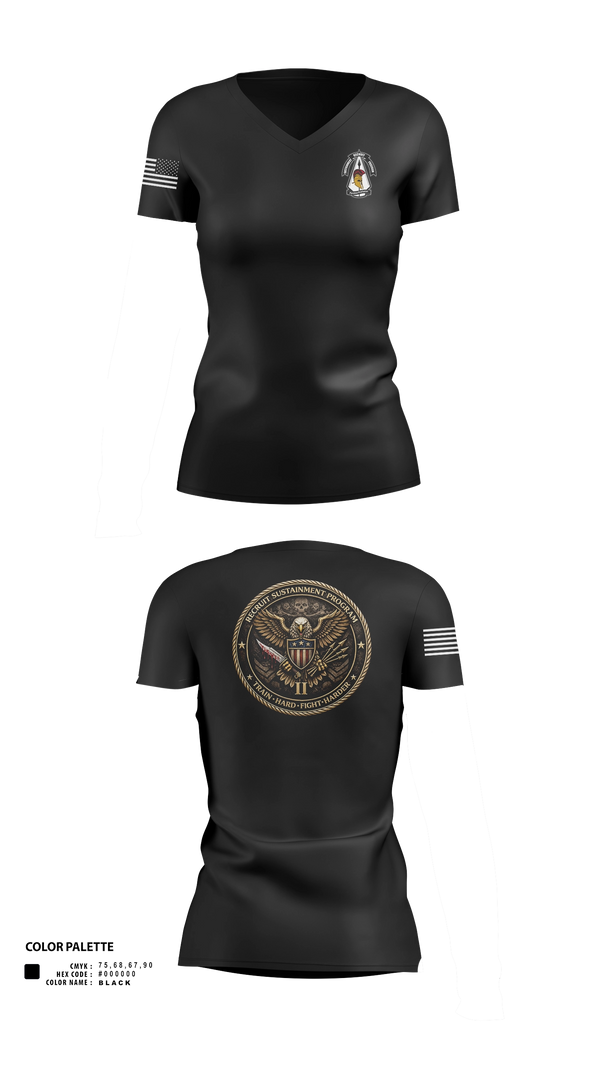 Womens Short Sleeve Vneck Shirt, RSP 2, Army, Teamtime, Team time, sublimation, custom sports apparel, team uniforms, spirit wear, spiritwear, sports uniforms, custom shirts, team store, custom team store, fundraiser sports, apparel fundraiser