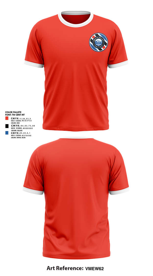 Short Sleeve Performance Shirt, South Valley United, Men's Soccer, Teamtime, Team time, sublimation, custom sports apparel, team uniforms, spirit wear, spiritwear, sports uniforms, custom shirts, team store, custom team store, fundraiser sports, apparel fundraiser