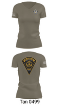 Mount Summit Police Department 95241594 Women's Short Sleeve V-neck Shirt - 6