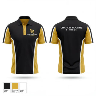 Short Sleeve Performance Polo, Charles Rollins Fitness, , Teamtime, Team time, sublimation, custom sports apparel, team uniforms, spirit wear, spiritwear, sports uniforms, custom shirts, team store, custom team store, fundraiser sports, apparel fundraiser