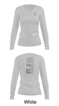 City Of Monongahela Fire Department 89585601 Women's Long Sleeve V-neck Shirt - 11