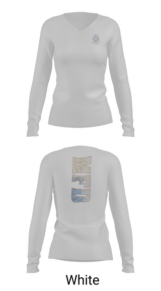 Womens Long Sleeve Vneck Shirt, City Of Monongahela Fire Department, Fire Department, Teamtime, Team time, sublimation, custom sports apparel, team uniforms, spirit wear, spiritwear, sports uniforms, custom shirts, team store, custom team store, fundraiser sports, apparel fundraiser