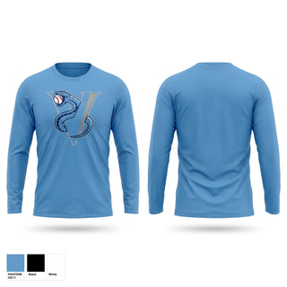 Long Sleeve Performance Shirt, Vipers, Baseball, Teamtime, Team time, sublimation, custom sports apparel, team uniforms, spirit wear, spiritwear, sports uniforms, custom shirts, team store, custom team store, fundraiser sports, apparel fundraiser