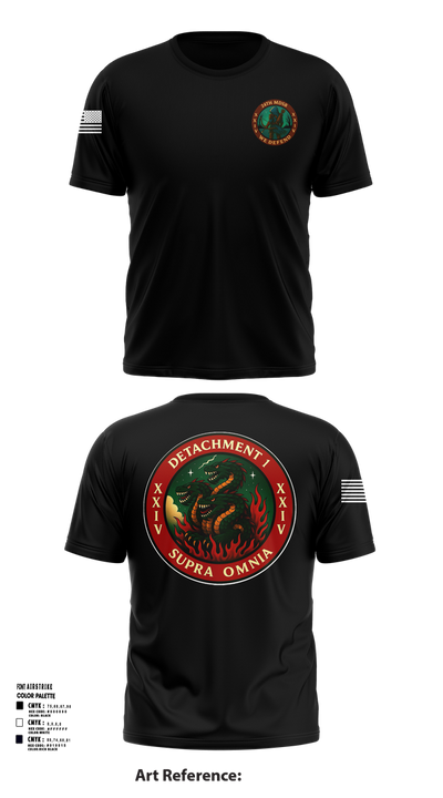 Detachment 1, 24th MDSB 49802931 Short Sleeve Performance Shirt - 101