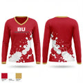 BU Questrom Drinking Team 25634512 Women's Long Sleeve V-neck Shirt - 81