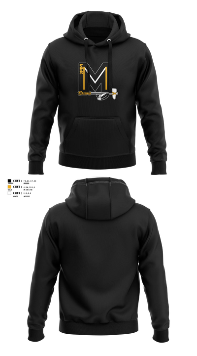 Manteo Braves Hoodie - 5